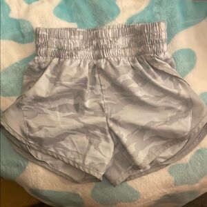 Women's Gray Camouflage Shorts